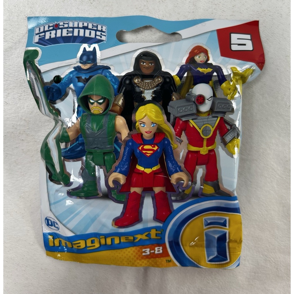 NIB Imaginext DC Super Friends Mystery Figure Series 5 Sealed Pack